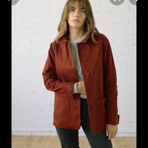 Tradlands Chore Coat in Rust